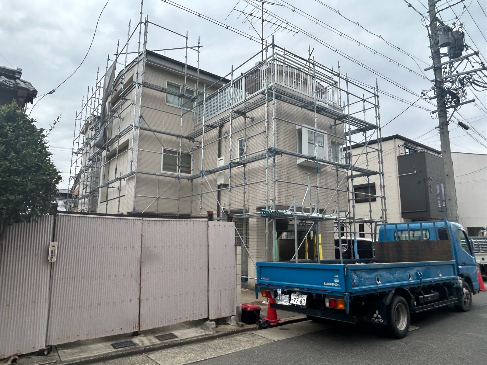 足場仮設工事