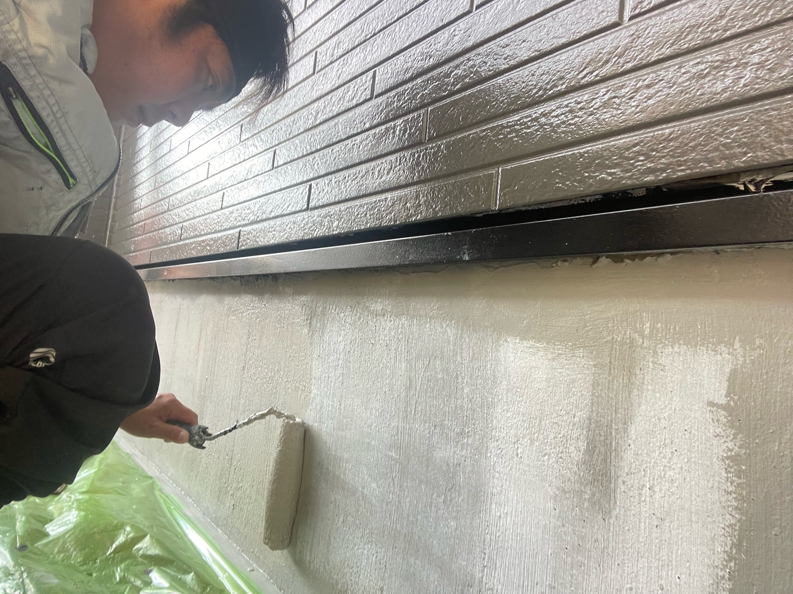 基礎中塗り塗装