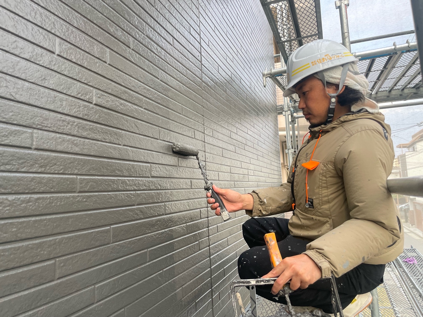 外壁上塗り塗装