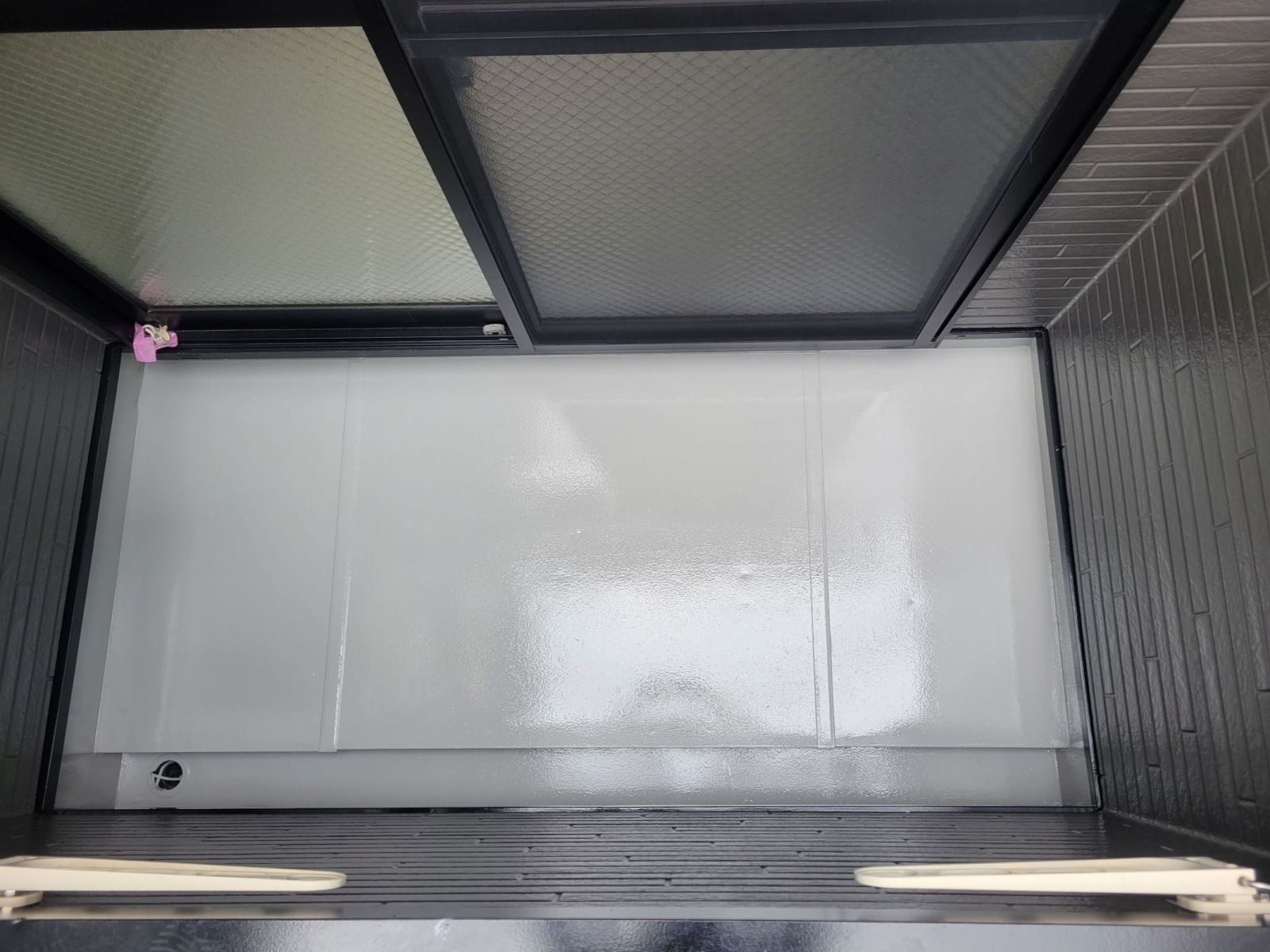 ベランダ床完了