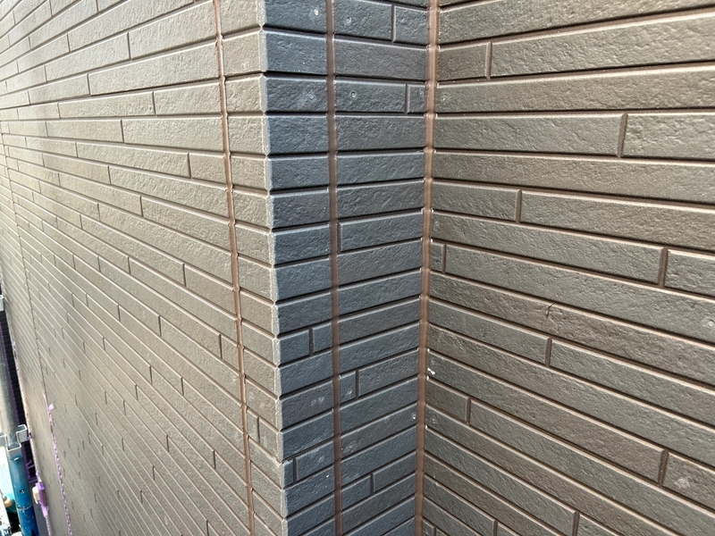 外壁コーキング目地工事完了