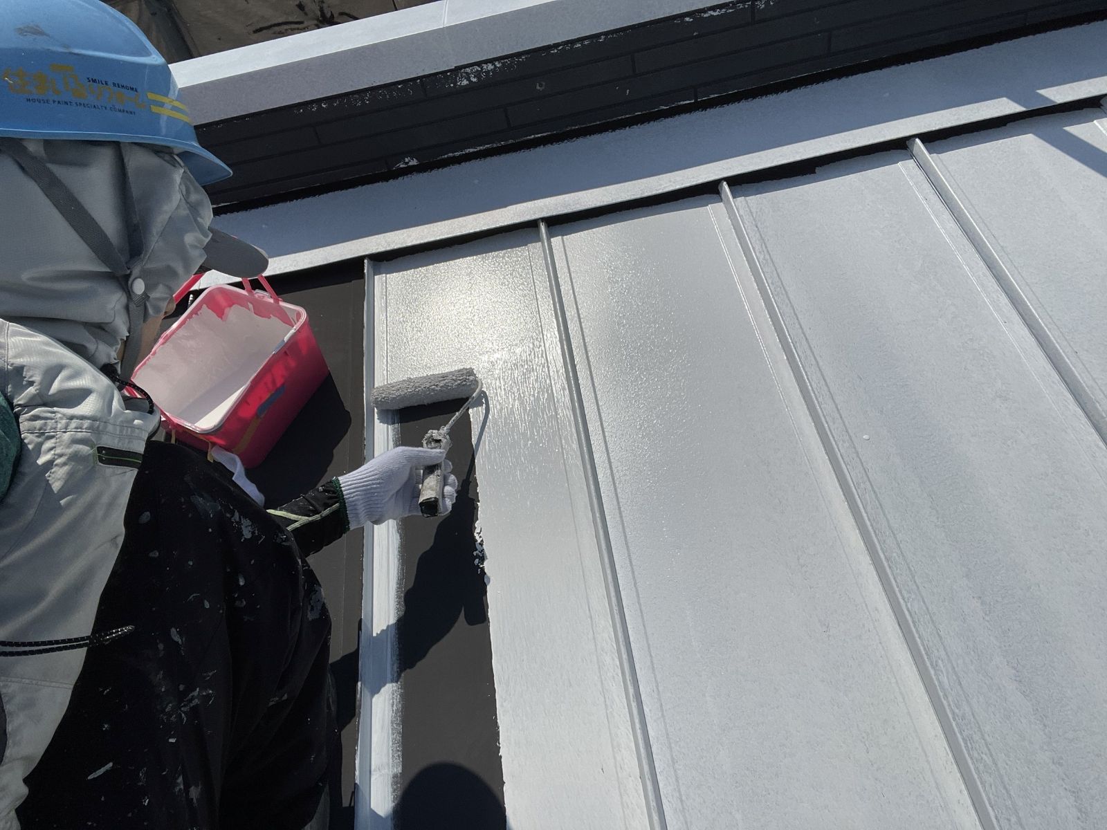 屋根下塗り塗装